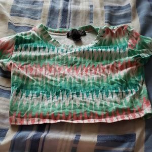 Crop t shirt top